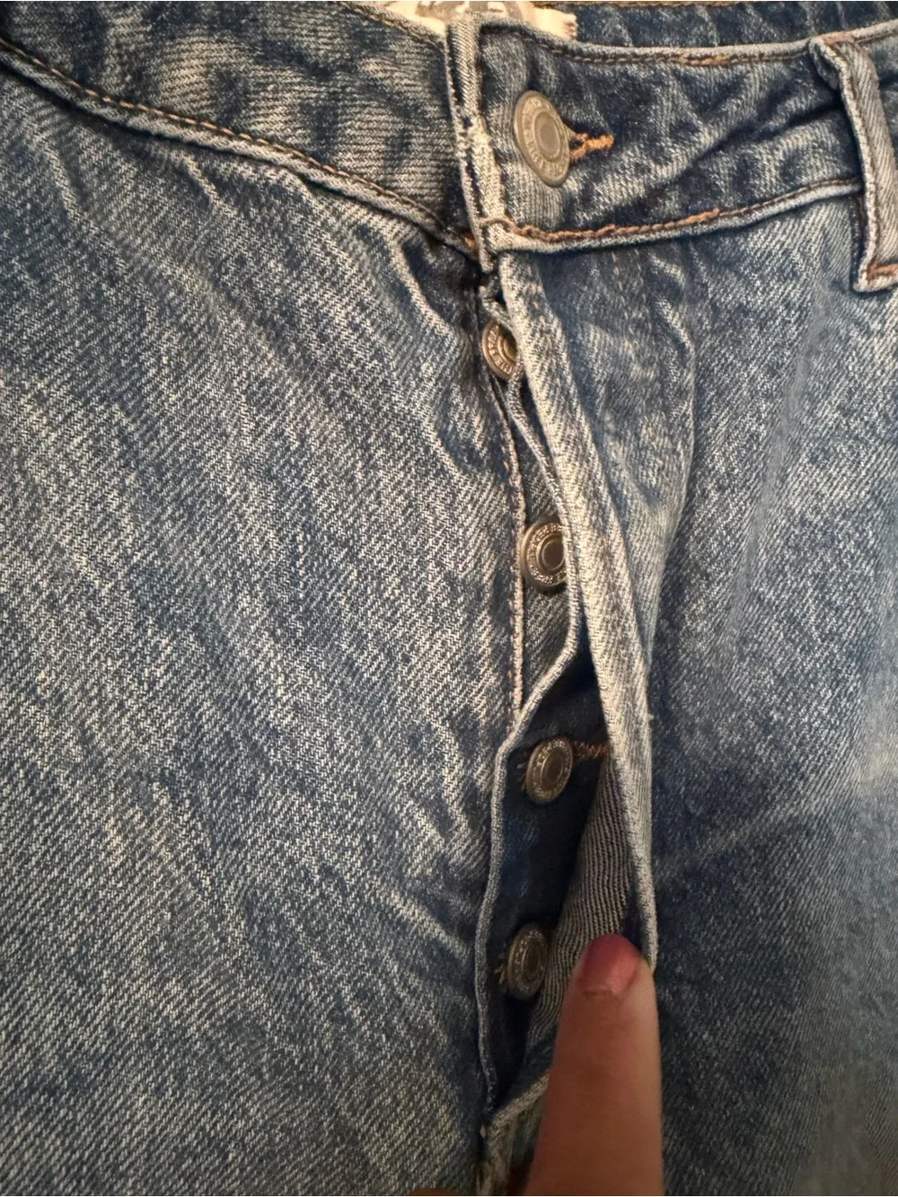 Free People CRVY Misfit Flare Denim Jeans Blue Size 30